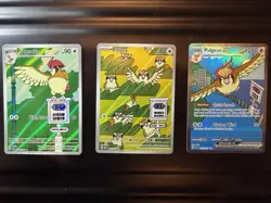Pidgey 207 / Pidgeotto 208 / Pidgeot EX 225 Pokemon TCG Obsidian Flames - Image 1