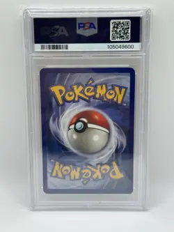 1999 POKEMON BASE SET UNLIMITED #1 ALAKAZAM-HOLO PSA 8 - Image 2