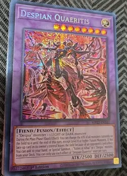 Yugioh Despian Quaeritis Prismatic Secret MP22-EN141 NM In Hand Ships Now! - Image 2