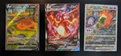 Pokemon TCG Charizard UPC Promo Cards SWSH260, SWSH261, SWSH262 NM - Image 1