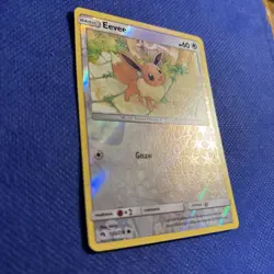 Eevee 155/214 Reverse Holo Lost Thunder Pokemon Card - NM - Image 2