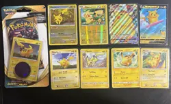 Pikachu Pokemon Card Lot, Promo, Sealed - Image 1
