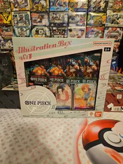 2025 Bandai OP - One Piece TCG Illustration Box V1 Trading Cards - Image 1