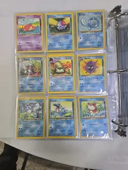 Pokemon Vintage Pokemon Binder Full, 135 Regular Cards, 170 Energy Card, Ck Pic - Image 1