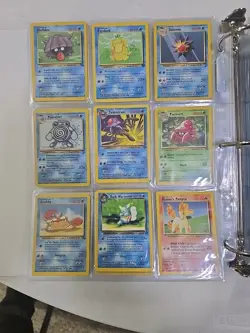 Pokemon Vintage Pokemon Binder Full, 135 Regular Cards, 170 Energy Card, Ck Pic - Image 5