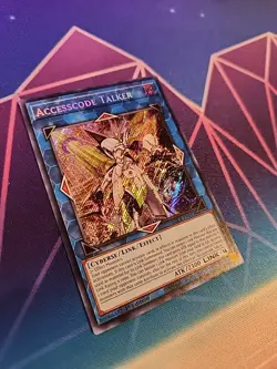 Yu-Gi-Oh! Accesscode Talker 1st Edition Secret Rare Card BLCR-EN093 - Image 2