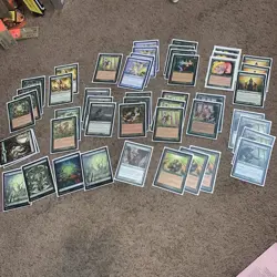PAUPER Mono Green Elves - Pauper - 54 Card Deck Top Tier - Free Sleeves MISSING6 - Image 1