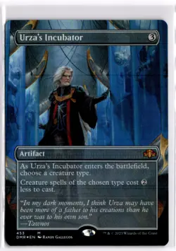 FOIL Urza's Incubator (Borderless) DMR LP x1 MTG Magic: the Gathering - Image 1