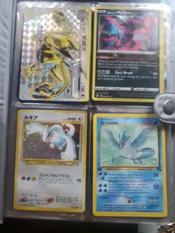 Vintage Binder With Rare Pokemon Cards. Most Holo Some Non Holo - Image 2