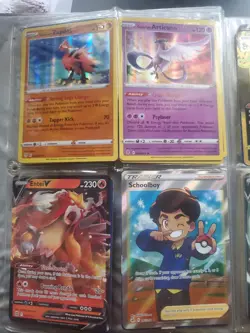 Vintage Binder With Rare Pokemon Cards. Most Holo Some Non Holo - Image 3