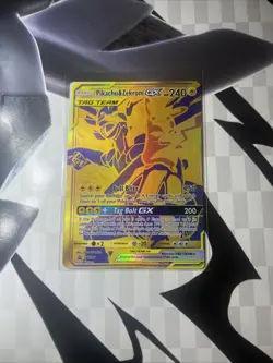 Pokemon TCG Pikachu & Zekrom GX Sun & Moon SM248 Holo Promo Card - Image 1