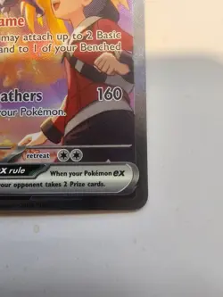 Pokemon TCG Ethan's Ho-Oh EX Card 230/182 Sir Destined Rivals English Edition - Image 2