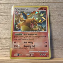 Charizard 1/99 Platinum Arceus Cracked Ice Holo Rare Pokemon Card LP - Image 1