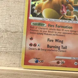 Charizard 1/99 Platinum Arceus Cracked Ice Holo Rare Pokemon Card LP - Image 4