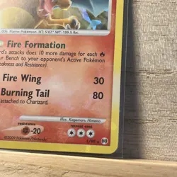 Charizard 1/99 Platinum Arceus Cracked Ice Holo Rare Pokemon Card LP - Image 5
