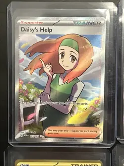 Pokemon 151 6 Card Lot - Erika, Daisy, Gio, Bill, Switch, Energy - Image 2
