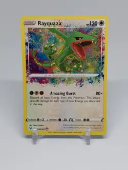 Pokemon TCG Rayquaza Vivid Voltage Holo Rare Card 138/185 NM/M Condition - Image 1