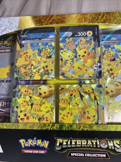 Pokemon TCG: Celebrations Special Collection Box [Pikachu V-Union, 50 Cards]... 820650809156 - Image 4