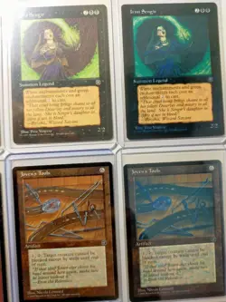 MTG Homelands Error Card Blue Ink Cyan Print Mistake Set of 6 - Image 4