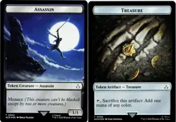 Assassin / Treasure (Token) - Foil - [Universes Beyond: Assassin's Creed] MTG - Image 1