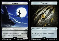 Assassin / Treasure (Token) - Foil - [Universes Beyond: Assassin's Creed] MTG - Image 2