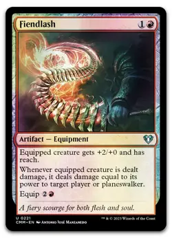 Fiendlash #221 (Foil) (NM) Commander Masters CMM Magic MTG - Image 1