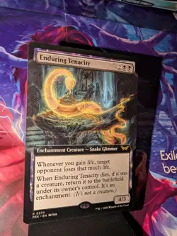 Enduring Tenacity (Extended Art) MTG Duskmourn: House of Horror Regular NM - Image 3