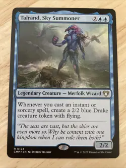 MTG Talrand, Sky Summoner Commander 2021 #131 Regular Rare NM/M - Image 1