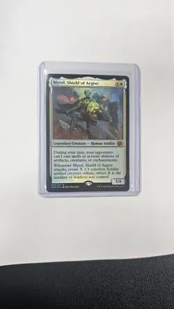 Myrel, Shield of Argive The Brothers' War Foil - Image 1