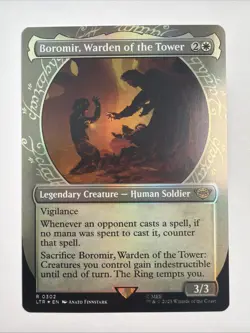 Boromir, Warden of the Tower (Showcase) Universes Beyond: the Lord of the Rings: - Image 1