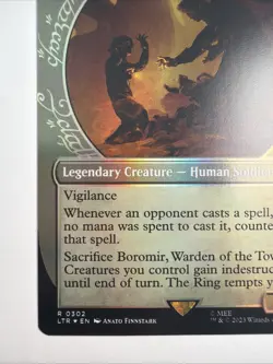 Boromir, Warden of the Tower (Showcase) Universes Beyond: the Lord of the Rings: - Image 5