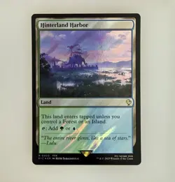 Hinterland Harbor (Surge Foil) Commander: Final Fantasy Foil NM - Image 1