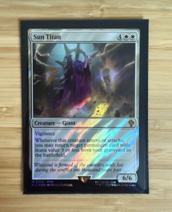 Sun Titan (Surge Foil) Commander: Final Fantasy Surge Foil Mythic Rare NM - Image 1
