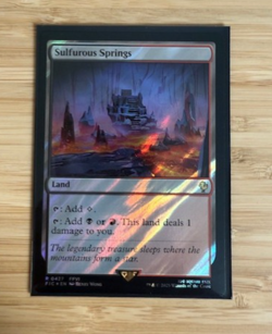 Magic the Gathering: Sulferous Springs Final Fantasy (Surge Foil) NM - Image 1