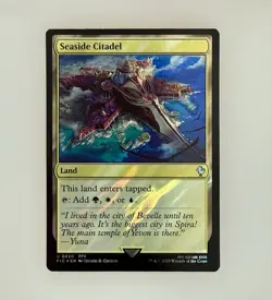 Seaside Citadel (Surge Foil) Commander: Final Fantasy Foil NM - Image 1