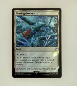 Nesting Grounds (Surge Foil) Commander: Final Fantasy Foil NM - Image 1