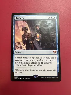 *** Bribery *** Commander Masters NM MTG English - Image 1