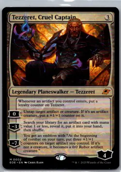 Tezzeret, Cruel Captain (M) #2 Edge of Eternities MTG NM - Image 1