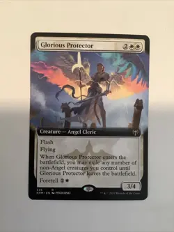 MTG KHM: Glorious Protector (Creature) Extended Art 335 - Image 1