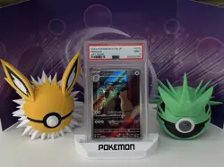 Persian AR 075/064 SV6a Night Wanderer Pokemon Card Japanese 2024 GEM MINT PSA 9 - Image 1