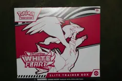 Pokemon TCG: Scarlet & Violet - WHITE FLARE Elite Trainer Box FACTORY SEALED ETB - Image 1