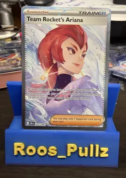 Pokemon TCG Team Rocket's Ariana 237/182 S&V: Destined Rivals Full Art SIR NM+ - Image 1