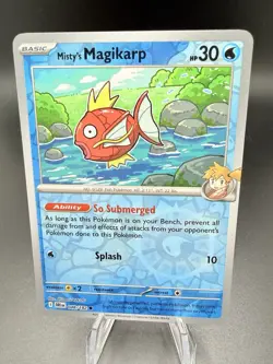 Pokemon TCG - Reverse Holo Misty's Magikarp 48/182 - Destined Rivals 2025 - Image 1