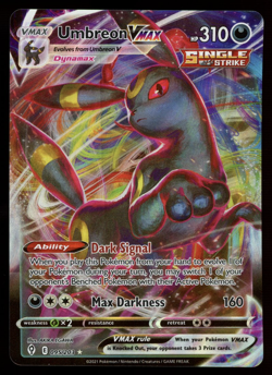 UMBREON VMAX 2021 Pokemon Evolving Skies Ultra Rare #095/203 Full Art - Image 1