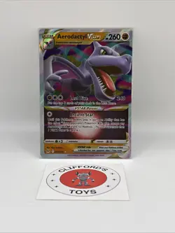 Pokemon Aerodactyl VSTAR 093/196 Swsh11: Lost Origin Holo NM - Image 1