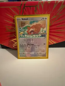 Bidoof Ditto Peelable 059/078 - Pokemon GO NM - Image 1