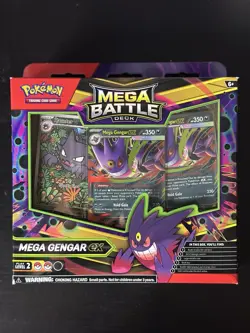 NEW Factory Sealed 2025 Pokemon Mega Battle Deck Mega Gengar ex -English -TCG - Image 1
