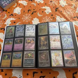 Pokemon Binder Collection Illustration Rare Ex Full Art Aspec Reverse Holo - Image 2