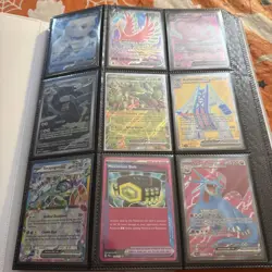 Pokemon Binder Collection Illustration Rare Ex Full Art Aspec Reverse Holo - Image 4