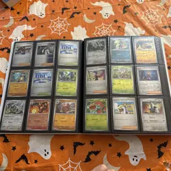 Pokemon Binder Collection Illustration Rare Ex Full Art Aspec Reverse Holo - Image 5